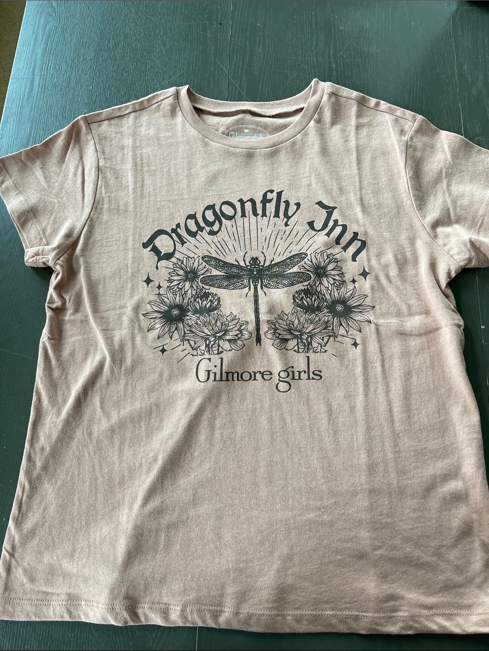 Gilmore Girls Dragonfly Inn Graphic Tee - Cream/Tan
